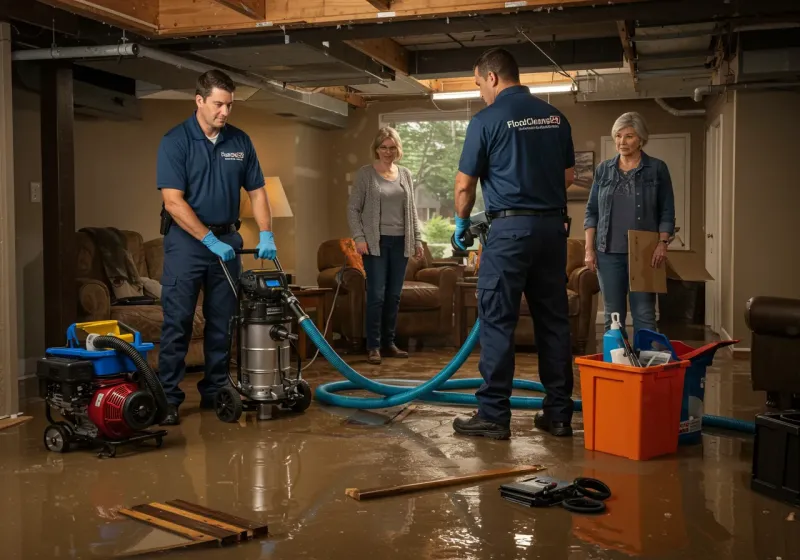 Basement Water Extraction and Removal Techniques process in Warren Park, IN